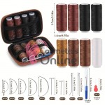 Ata pentru cusut extensii de par  40m, AT011 Blond, Saten si Brunet + Accesorii